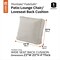 Classic Accessories Montlake FadeSafe Patio Lounge Chair/Loveseat Back Cushion, 23 x 20 x 4 Inch, Heather Grey 62-060-HGREY-EC - alternate 5